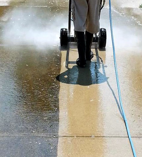 The Right Kind of Concrete Cleaning